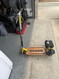Go ped gas scooter