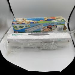 Wraptastic Dispensers Pull Press Wrap Food Plastic Foil Kitchen Helper