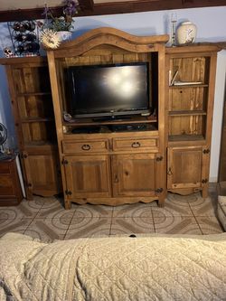 Wooden Entertainment center
