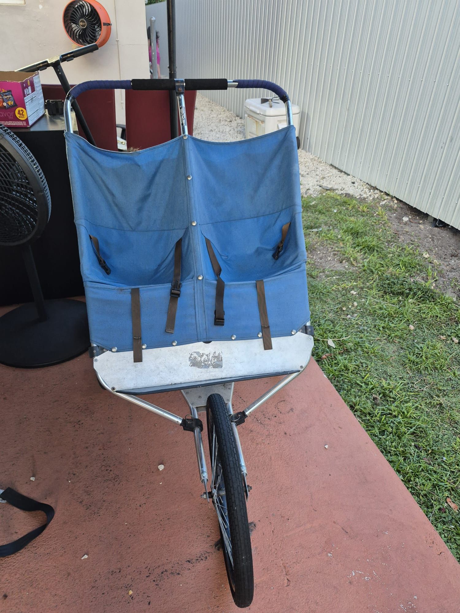 Vintage Double Stroller