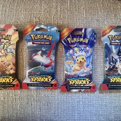 Pokemon Surging Sparks Sleeve Booster Packs 