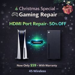 PS5/Xbox HDMI Port Repair - 50% Off Christmas Special 