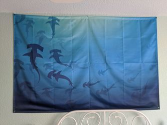 Shark tapestry