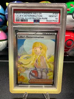 TCG PSA 10 Lillie’s Determination SIR 184/132