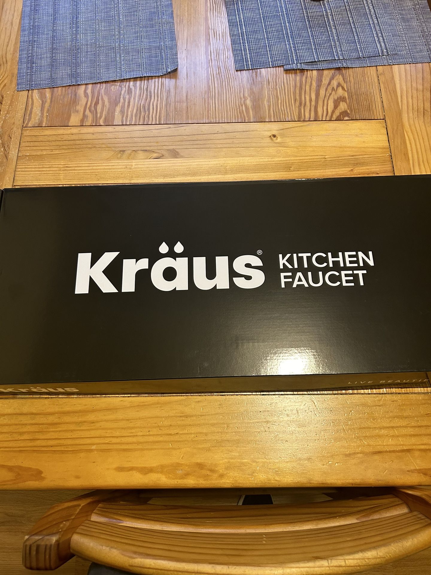 KRAUS Bolden Single Handle Commercial Style 18-Inch Pull Down Kitchen Faucet in Brushed Brass