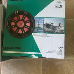 Kicker Km10 Subwoofer , NEW 