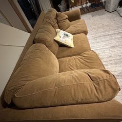Brown Sectional Sofa 