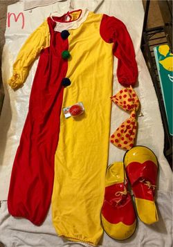 Rubies 4 piece Clown Costume adult M