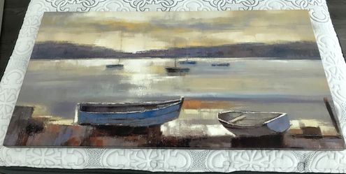 Boat painting
