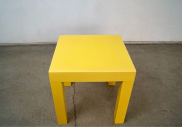 1970’s Pop Art Kartell Style Acrylic Side Table