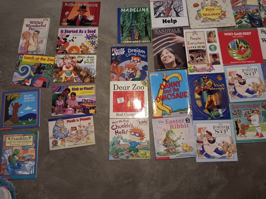 Softball Books Children Educational Reading Books