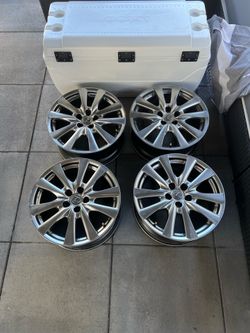 Lexus OEM Alloy Wheels - Rims: 18x8in