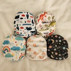 Thirsties Newborn All-In-One Cloth Diapers