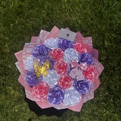 Ramo Buchon, Eternal Roses, Flowers