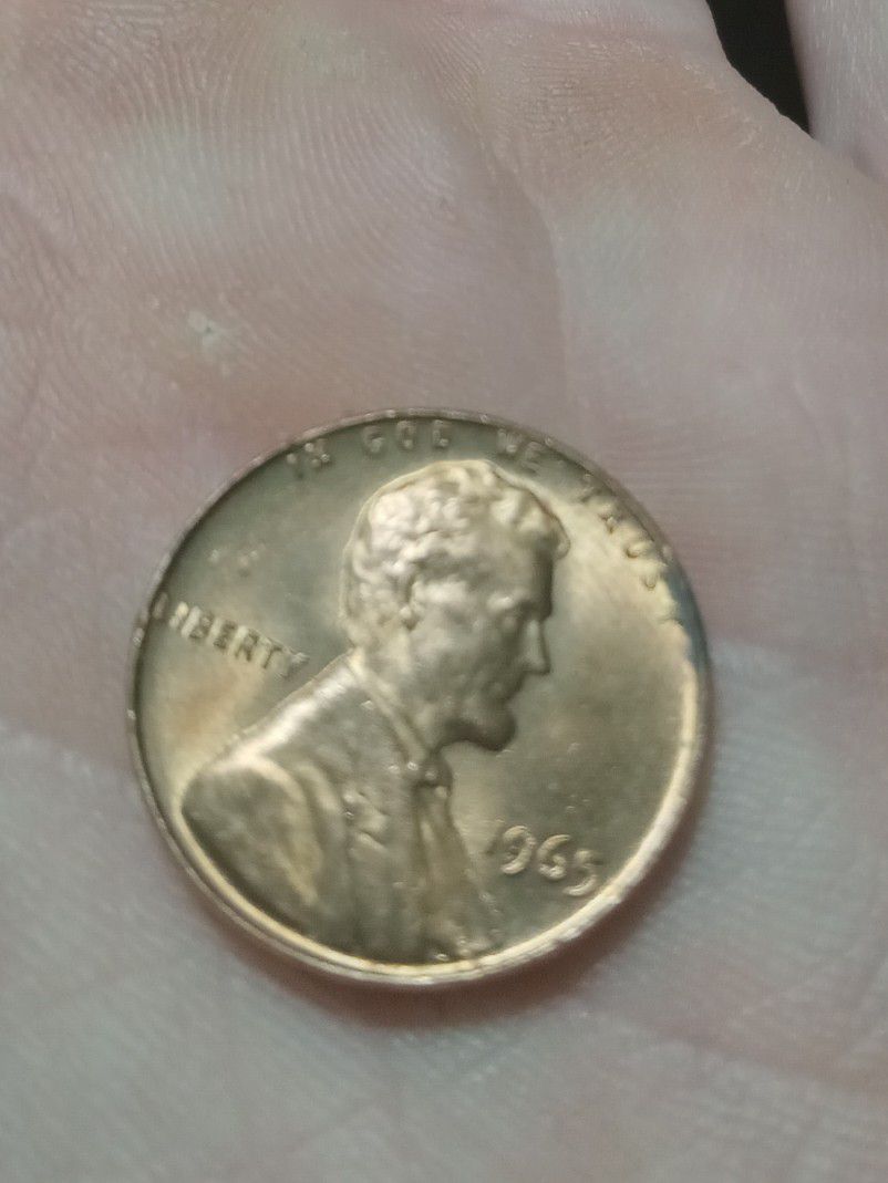 1965 No Mint Mark Penny In Excellent Condition