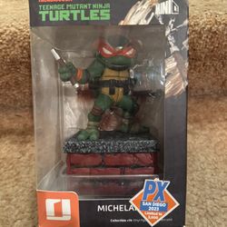 Iron Studios TMNT Mini Michelangelo Statue 