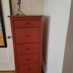 Tall Dresser  With Lamp 