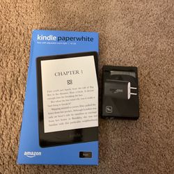 Kindle Paperwhite 16gb Black New I’m Box With Charger 