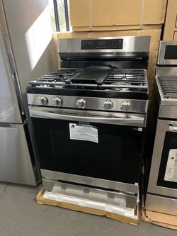 Samsung Stainless steel gas range