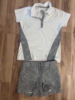 Girls golf outfit