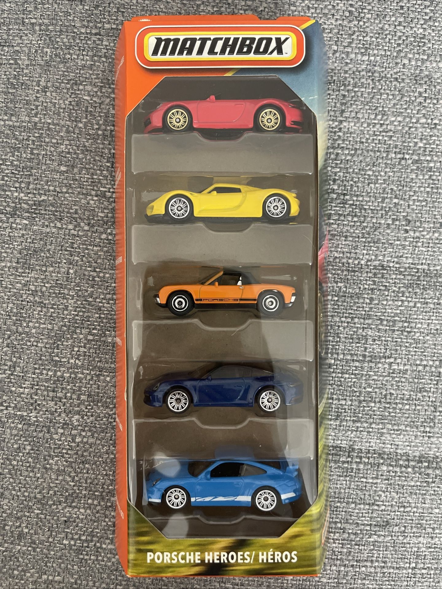 2025 Matchbox MBX Porsche Heroes 5- Pack Exclusive