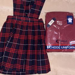 Kids And Young Ladies School Uniform 