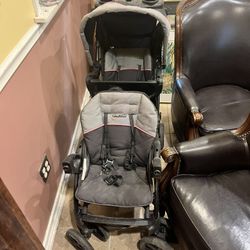 Two-Seat Baby Stroller