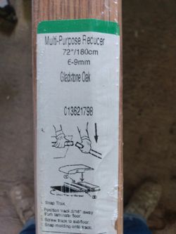 Multi purpose reducer, for wood or laminate flooring