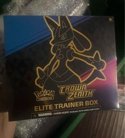 Pokemon crown zenith elite trainer