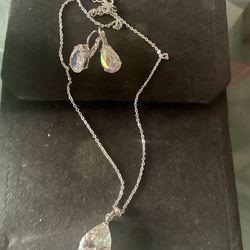 Pendant With Matching Earrings