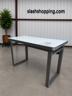 Tresanti Aurora 47” Adjustable Height Desk with LED Lighting