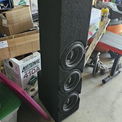 Ram 1500 Custom 3 8" Subwoofer Box