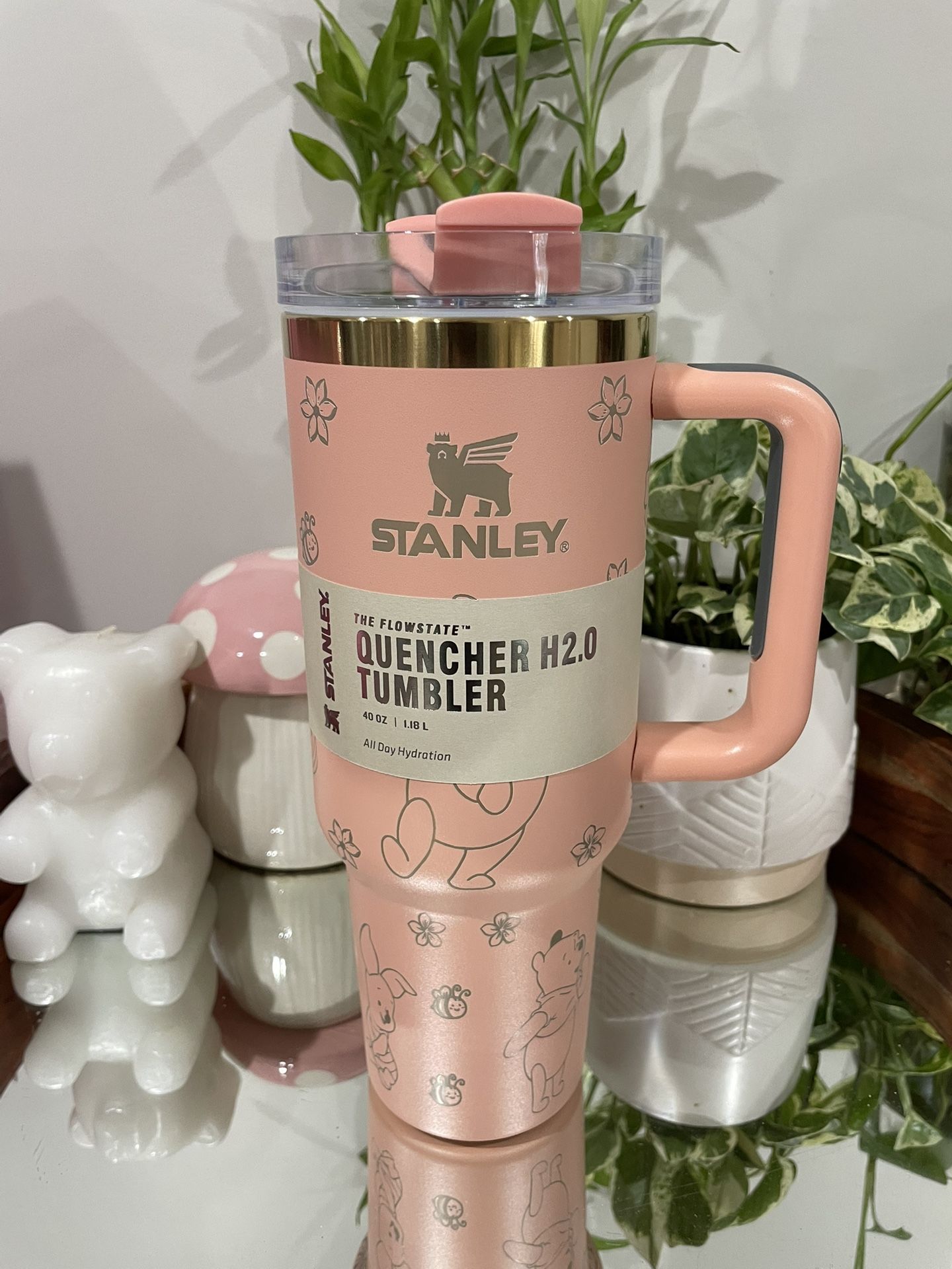 Custom Engraved Winnie The Pooh Stanley 40oz Tumbler