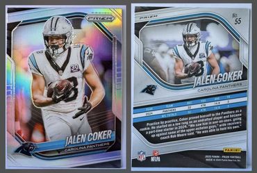 2025  Panini Prizm - Jalen Coker - Silver 