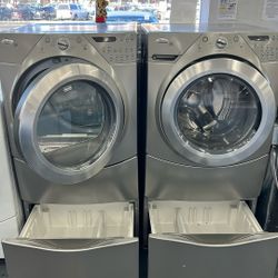 Whirlpool Duet Front load Washer And Dryer Set 