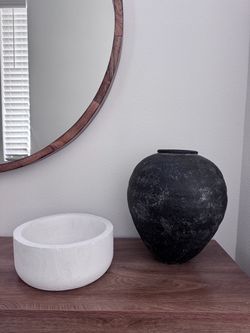 Vase and bowl