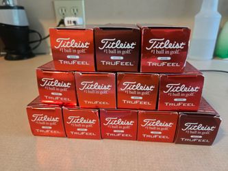 36 (3 dozen) Titleist Tru Feel golf balls.