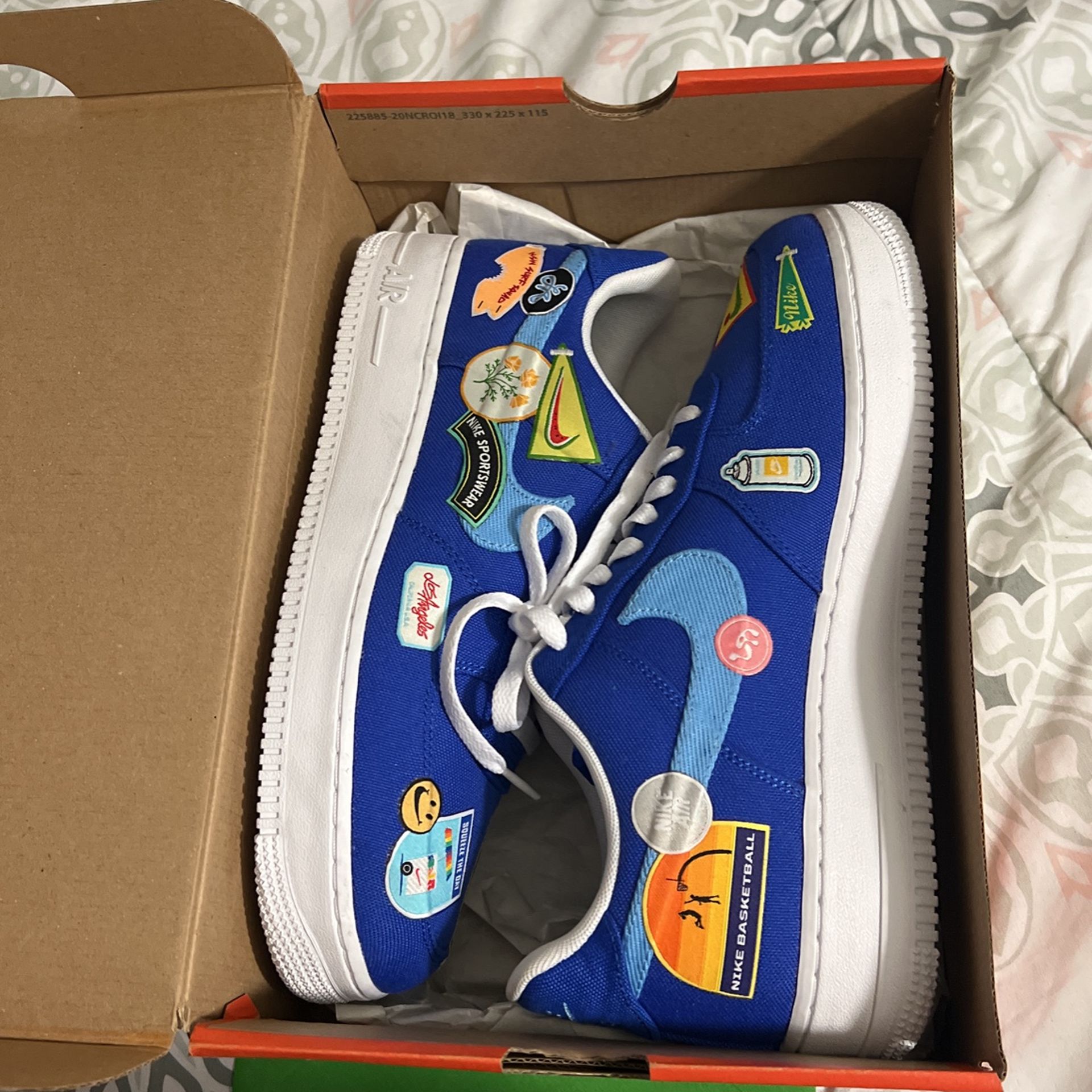Air Force 1 Patched Up Los Angeles