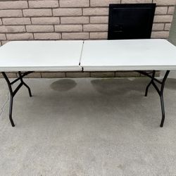 6 Ft. Folding-in-Half Table