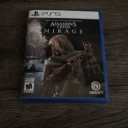 PS5 Game Disc Assassin’s Creed MIRAGE