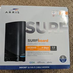 Arris Surfboard Docsis 3.1 Wi-Fi Cable Modem/Router