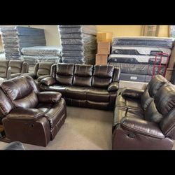 3 PIEZAS RECLINABLES 