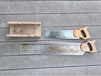 Miter saws and miter box