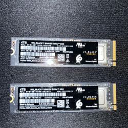 SSD Card Wd Black Sn8100 4tb 