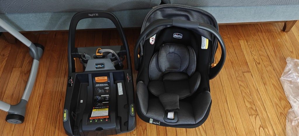 Chicco KeyFit 35 ClearTex Infant Car Seat and Base