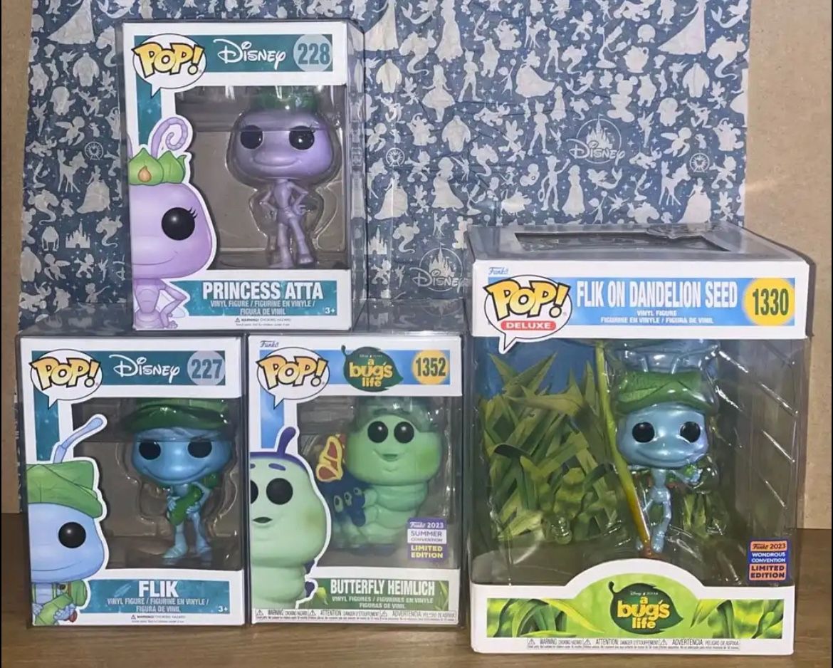 Funko Pop DISNEY A Bugs Life SET