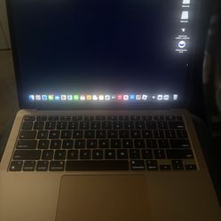 Macbook Air 13in, macOS 14.7.1, Runs smooth, Battery maximum capacity 86%, little smudge on screen don’t know what it is.   $450 obo