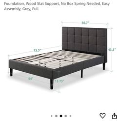Lottie Upholstered Platform Bed Frame