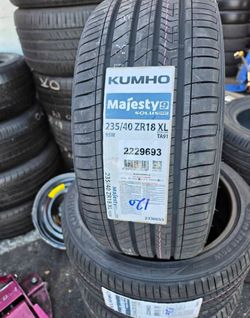 235/40Z18 Kumho Majesty 9 Set Of 4 New Tires