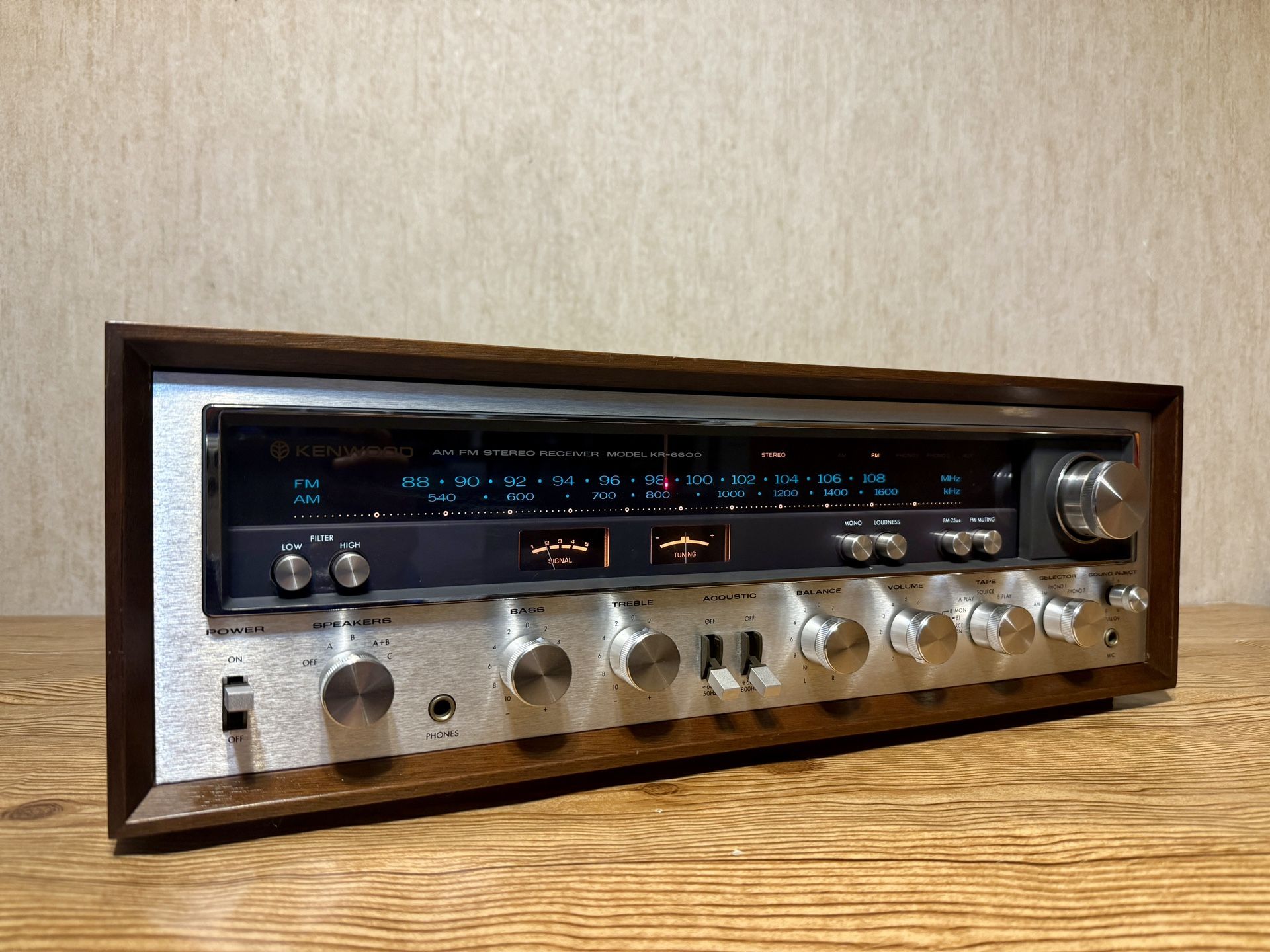 Vintage Kenwood KR-6600 Stereo Receiver *Serviced*